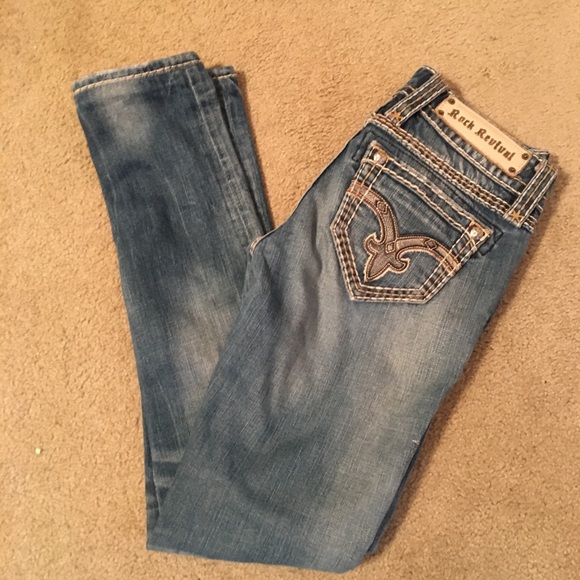 Rock Revival Denim - DENISA SKINNY ROCK REVIVALS